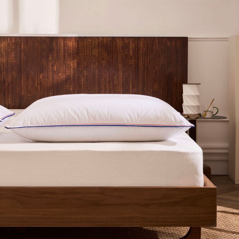 La Couette Française - Oreiller Tignes - Moelleux (Duvet) – 65x65