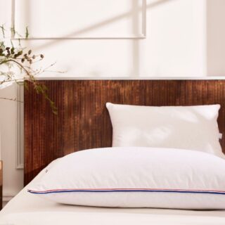 La Couette Française - Oreiller Avoriaz – Mi-Ferme (Plumettes)