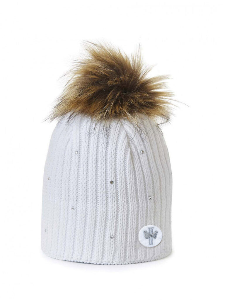 PIPOLAKI - Bonnet Merry – Gris chiné clair