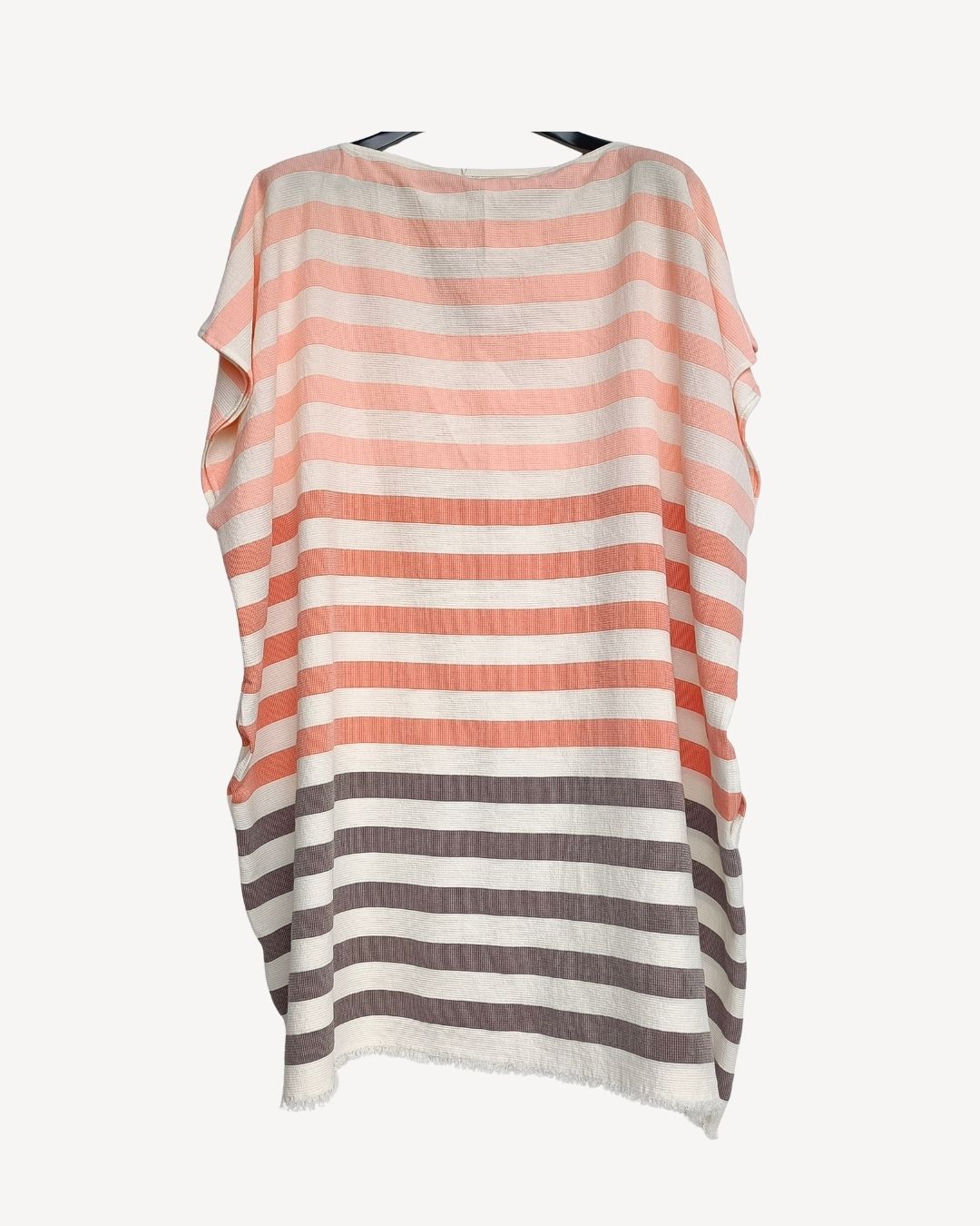 P27MACARON Aux Bains Français - Poncho de Plage "Macaron"