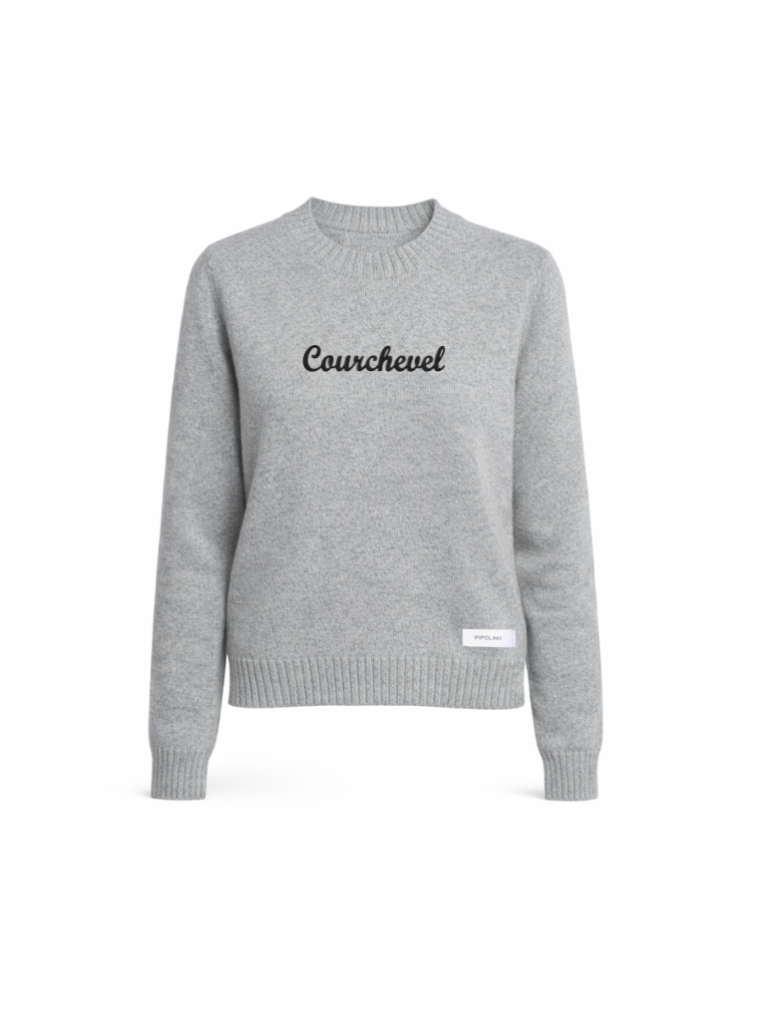PIPOLAKI Photo 45 Web 1 PIPOLAKI - Pull BETTY - Personnalisable – gris-1 / xs