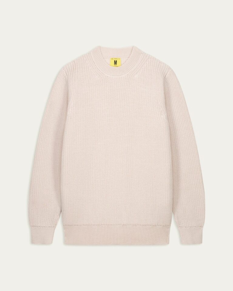 Nitto Knitwear - Pull Col rond Vasken - Écru – XL