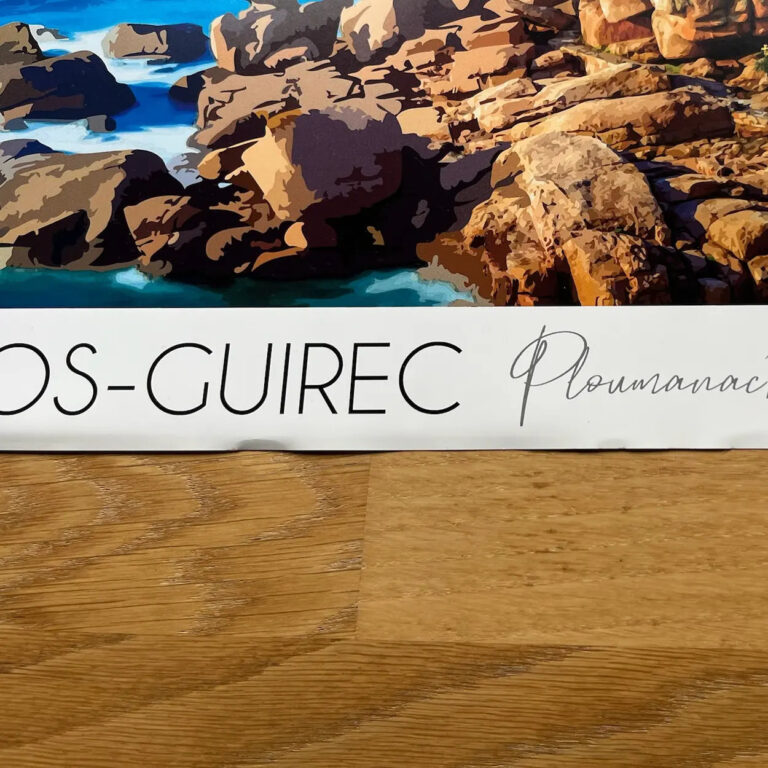 Foliove - Affiche de Perros Guirec | Imparfaite 30x42 cm – 30x42 cm (A3)