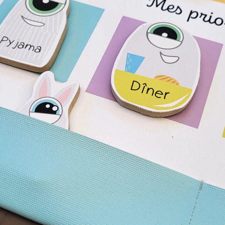 L'Atelier BABY'SPHERE - Tableau des priorités maternelle personnalisé – FROPS®