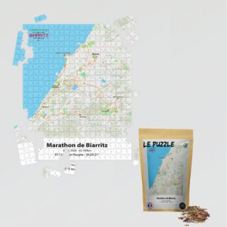 Puzzle Marathon de Biarritz par la marque The Post Trace The Post Trace - Puzzle Marathon de Biarritz