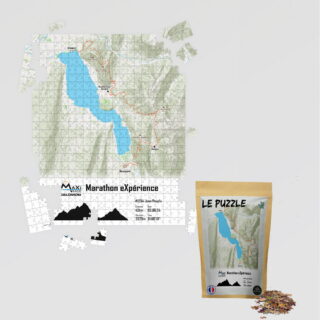 Puzzle MaXi-Race® – Marathon EXperience – Le demi tOur du lac par la marque The Post Trace The Post Trace - Puzzle MaXi-Race® – Marathon EXperience – Le demi tOur du lac