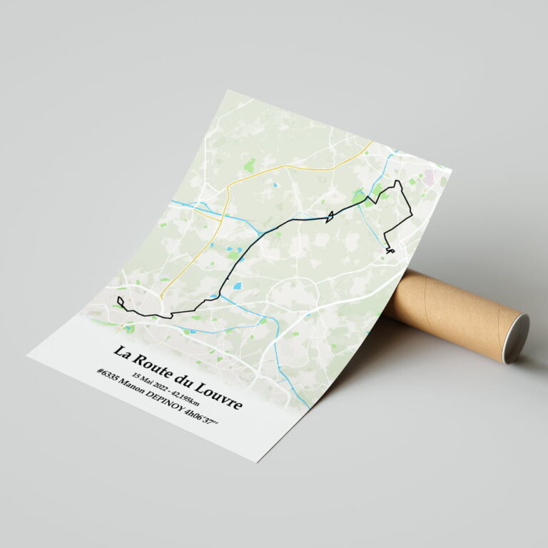 The Post Trace - La Route du Louvre - Marathon Lille - Lens
