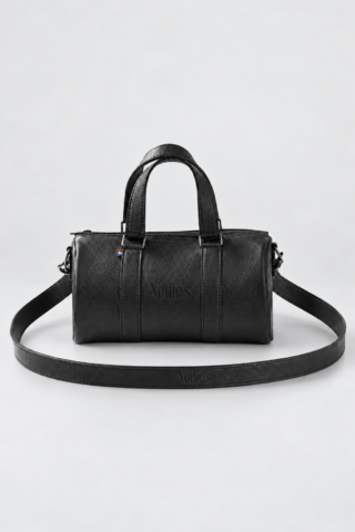 Jim – cuir noir grainé par la marque Nodie’s Nodie’s - Jim – cuir noir grainé