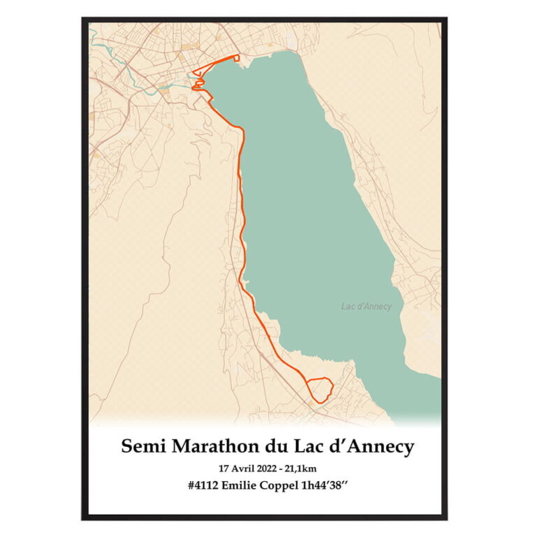 The Post Trace - Semi Marathon du Lac d'Annecy