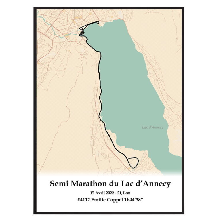 The Post Trace - Semi Marathon du Lac d'Annecy