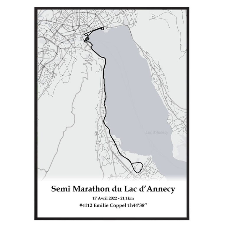 The Post Trace - Semi Marathon du Lac d'Annecy