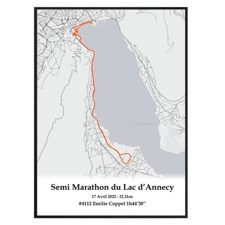 The Post Trace - Semi Marathon du Lac d'Annecy
