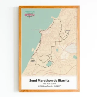 Semi Marathon de Biarritz par la marque The Post Trace The Post Trace - Semi Marathon de Biarritz