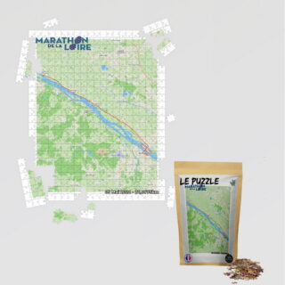 Puzzle Semi Marathon de la Loire par la marque The Post Trace The Post Trace - Puzzle Semi Marathon de la Loire