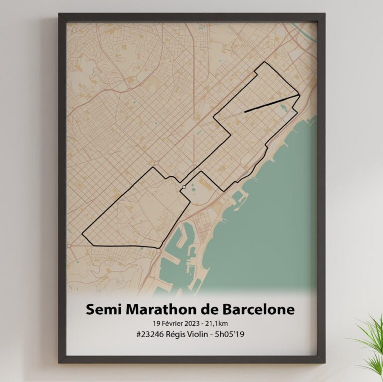 The Post Trace - Semi Marathon de Barcelone