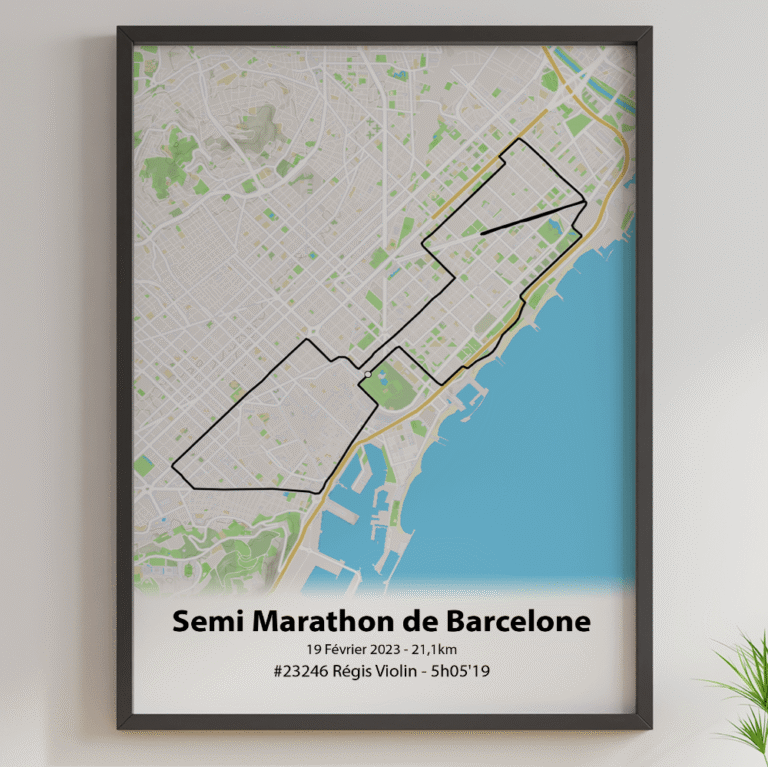 The Post Trace - Semi Marathon de Barcelone