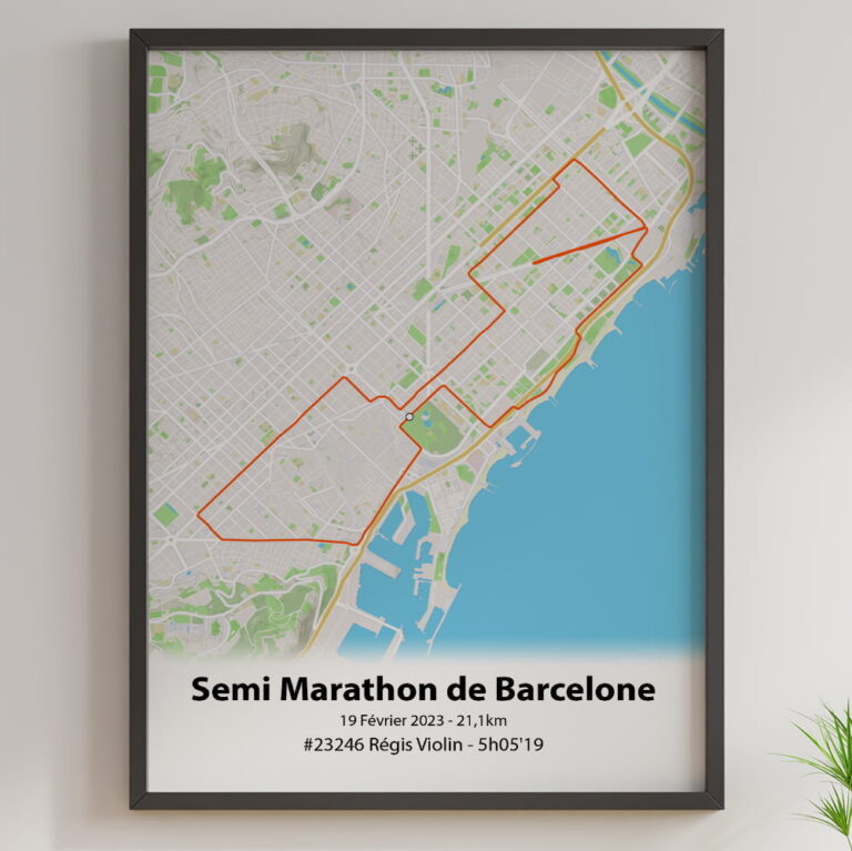 The Post Trace - Semi Marathon de Barcelone