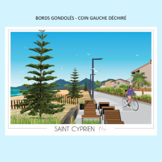 Foliove - Affiche Saint-Cyprien Maillol | Imparfaite 50×70 cm
