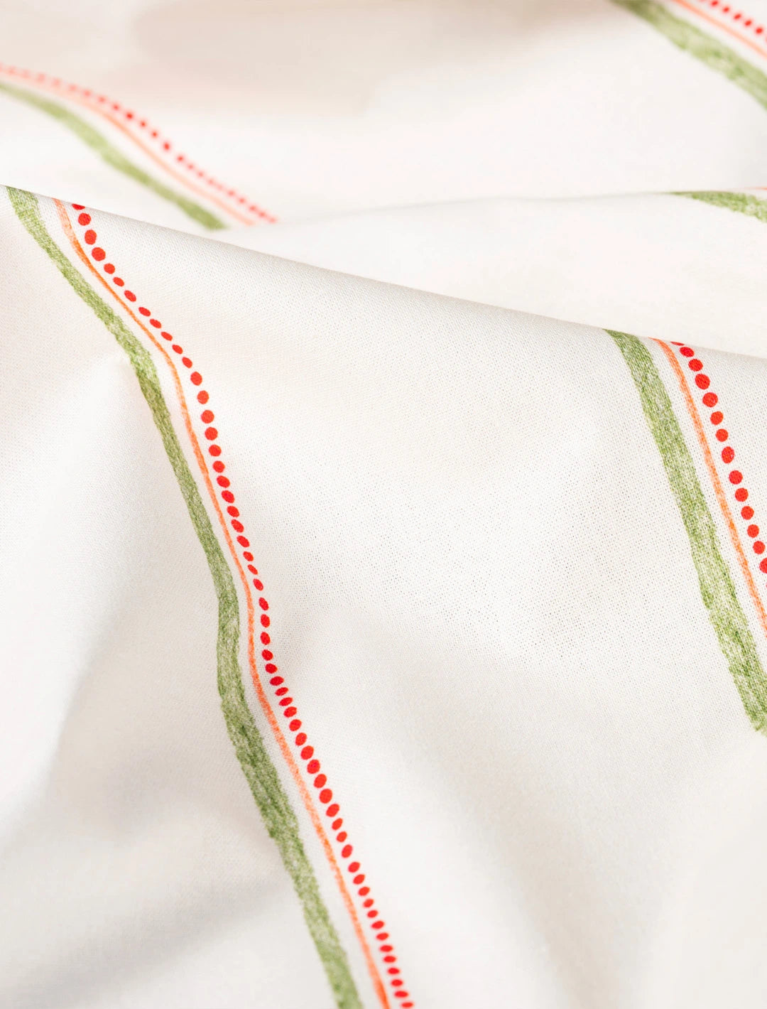TISSU AU METRE LA CLE DES CHAMPS LISIERE 1 Maison Primavera - Tissu au mètre en coton et lin à motif Lisière - La Clé des champs