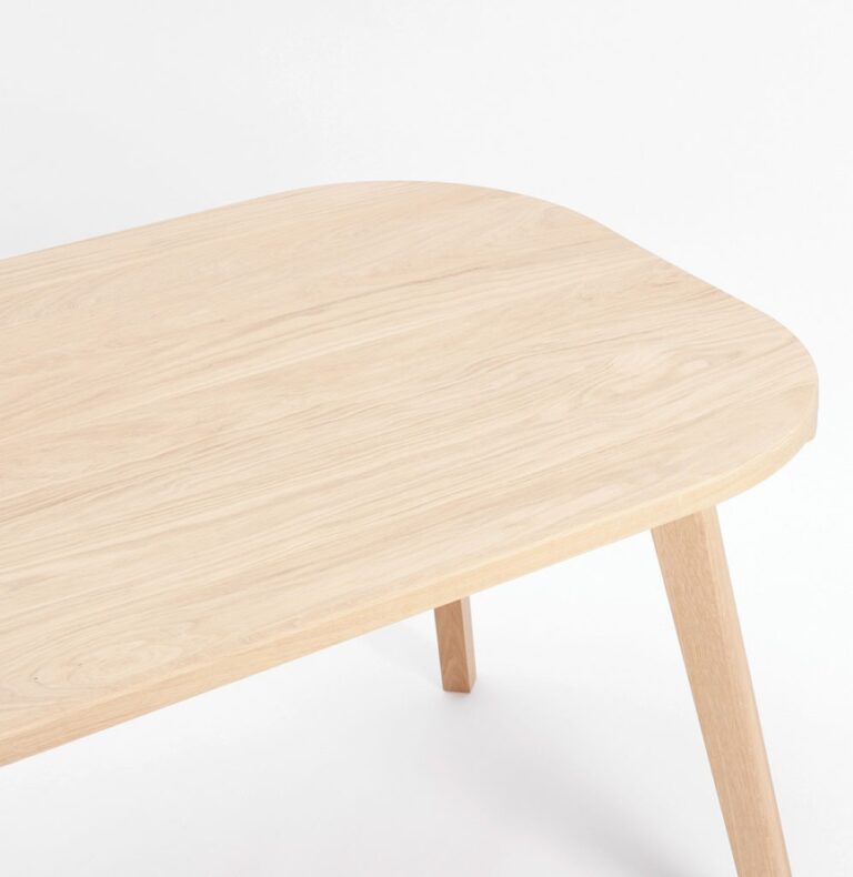 Drugeot.com - Table de repas ARONDE – h-75cm-x-l-140cm-x-p-90cm-6-personnes