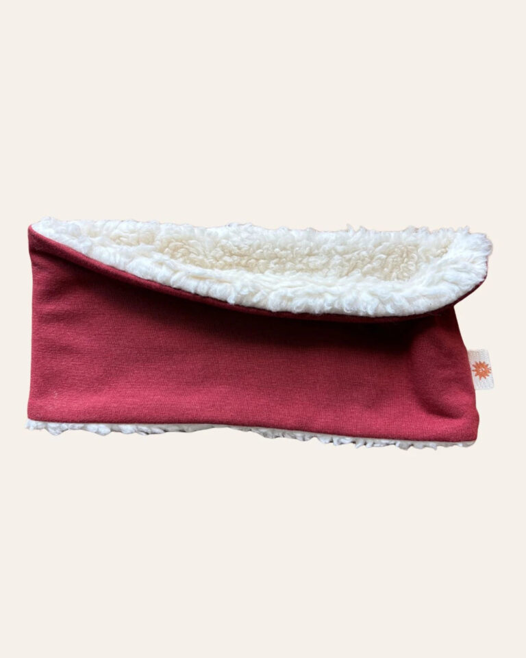 Petit Pote - Tour de cou bébé hiver - Coton bio – Bébé 10cm / Vert kaki