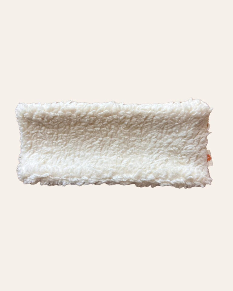 Petit Pote - Tour de cou bébé hiver - Coton bio – Bébé 10cm / Camel