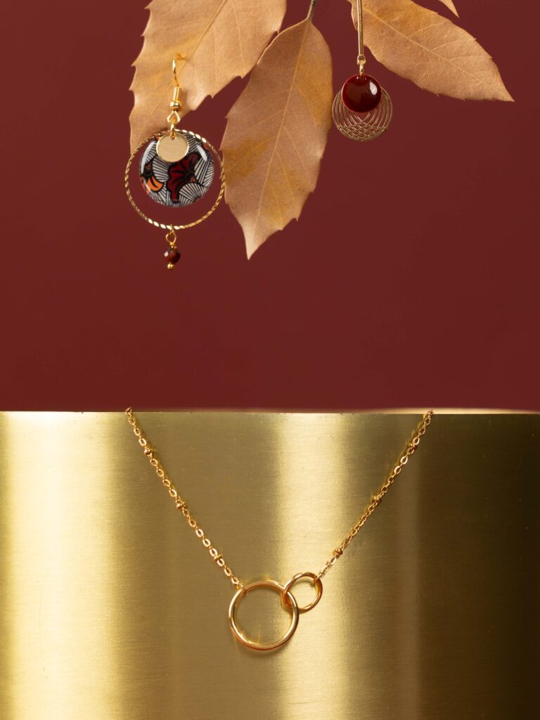 lili-bellule - CALIMA – Marron / Or