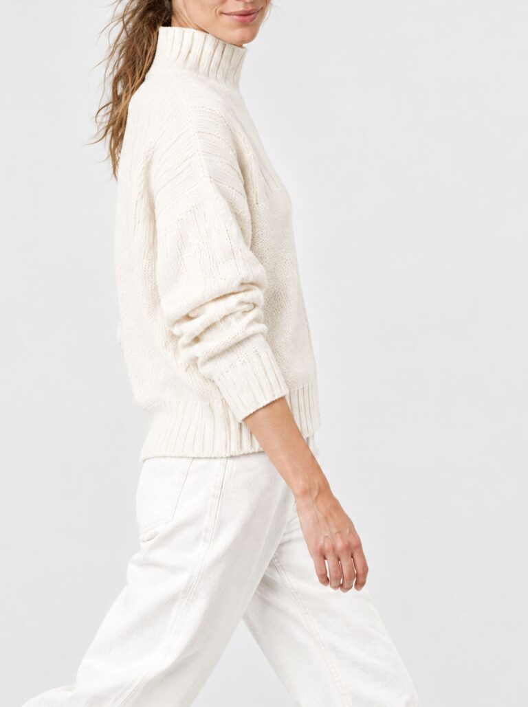PIPOLAKI - Pull Serac - Femme – Ecru / L