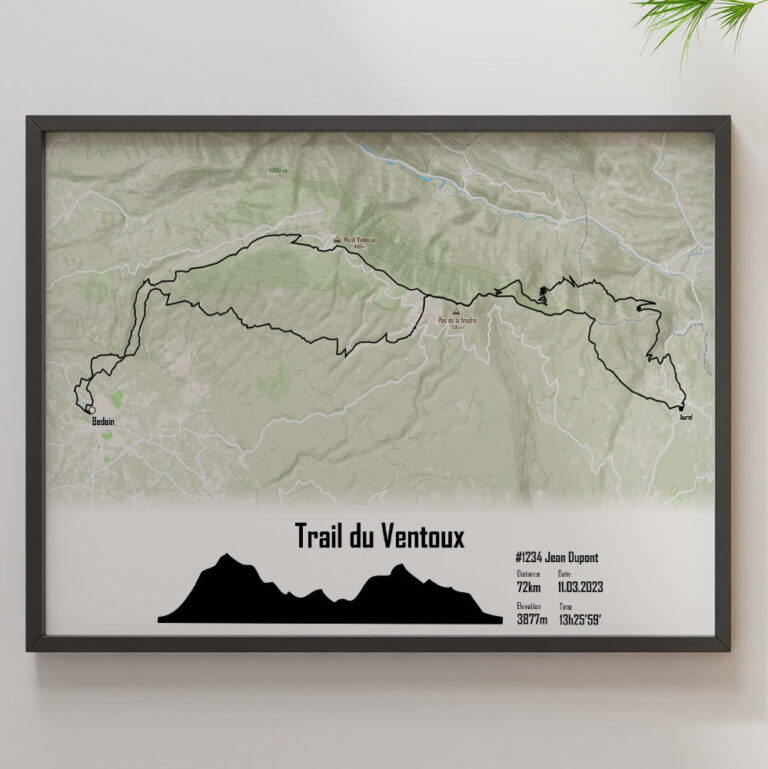 The Post Trace - Affiche Trail du Ventoux - L'Origine