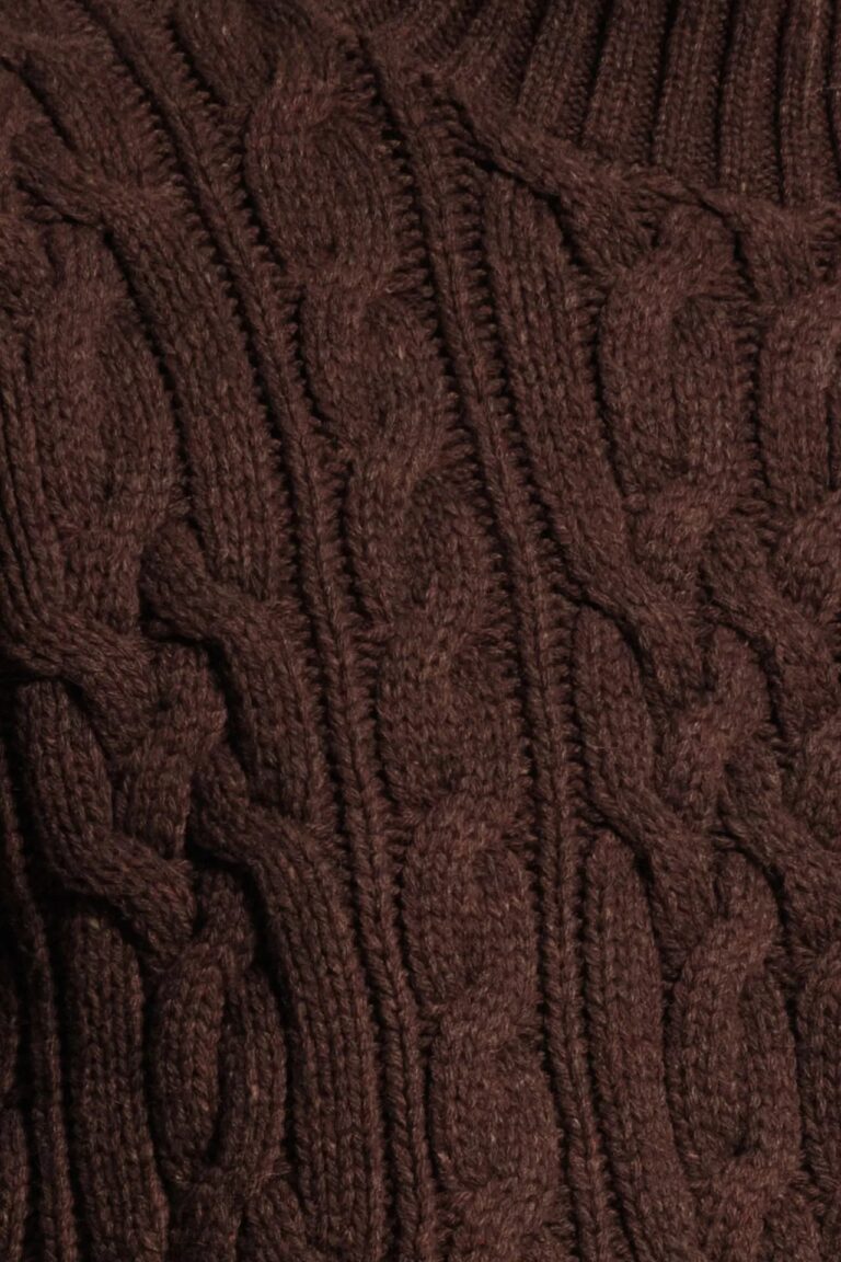 Nitto Knitwear - Veste Ohannes - Choco – XL