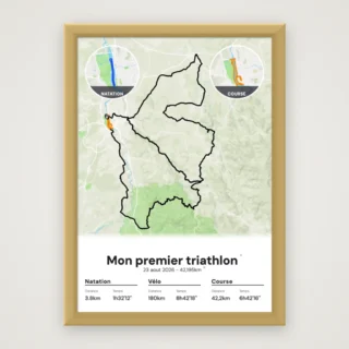 Affiche Triathlon de Vichy (XXL) par la marque The Post Trace The Post Trace - Affiche Triathlon de Vichy (XXL)