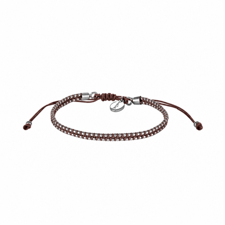 annahcruz bracelet macrame tribu choclat 1024x1024 1 Annah Cruz Bijoux - Bracelet Tribu Mini Chaine Diamantée – taille-unique