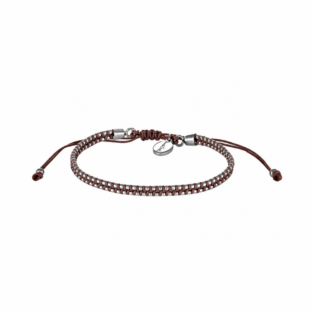 annahcruz bracelet macrame tribu choclat 1024x1024 1 Annah Cruz Bijoux - Bracelet Tribu Mini Chaine Diamantée – taille-unique