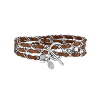 Bracelet Allure Tressé 3 tours par la marque Annah Cruz Annah Cruz - Bracelet Allure Tressé 3 tours