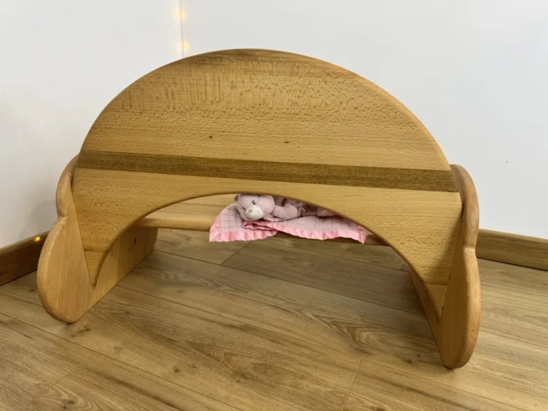 Sève et Copeaux - Banc pour enfant "Rêve coloré" - avec dossier personnalisable (peinture) – autre essence ou composition multi essences
