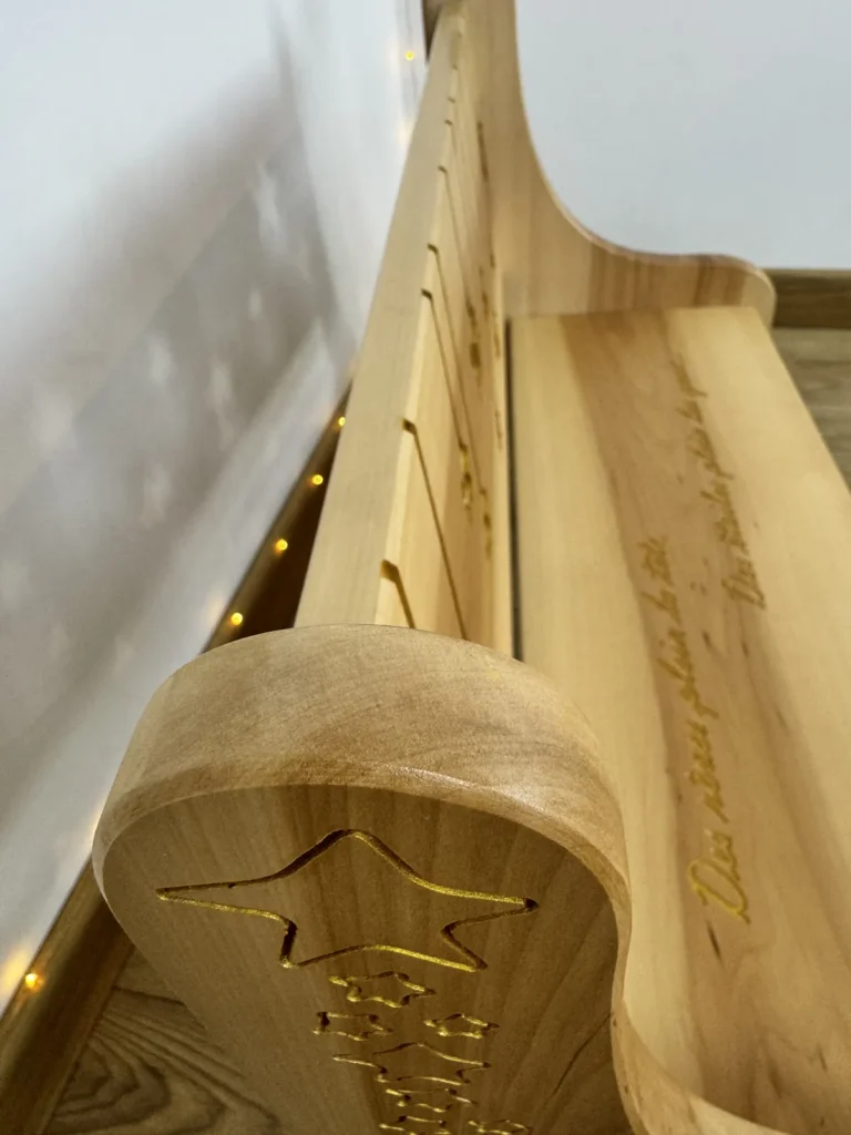 Sève et Copeaux - Banc pour enfant "Repos des songes" - pièce unique n°1