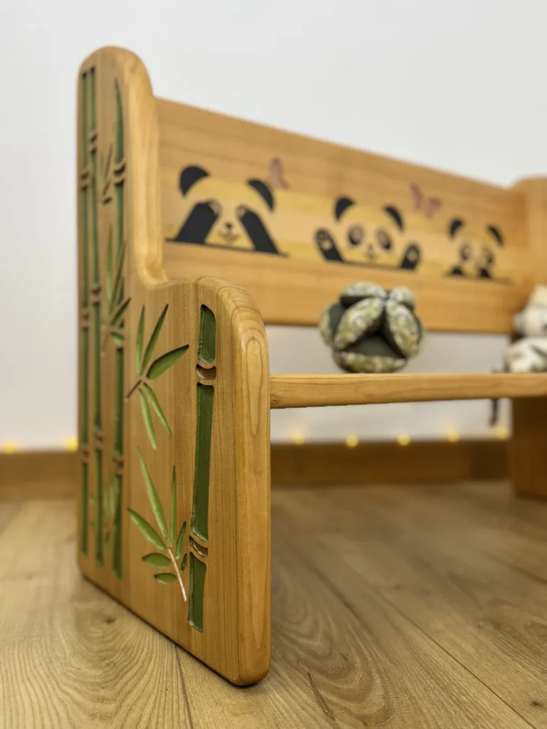 Sève et Copeaux - Banc pour enfant "Tendresse" - pièce unique n°1