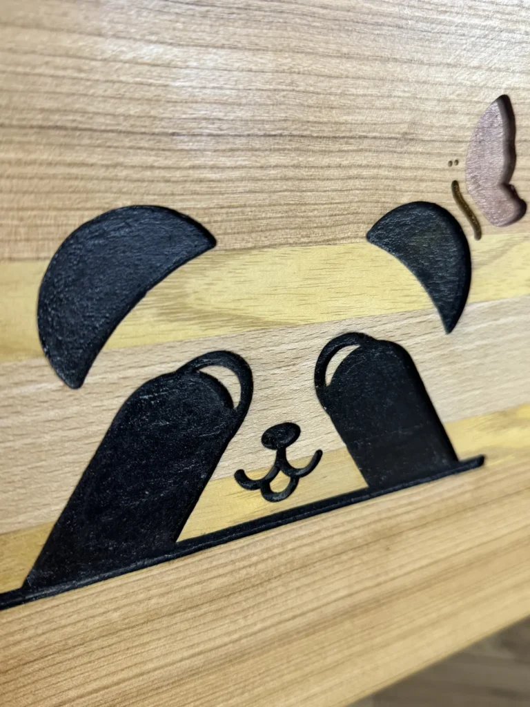 Sève et Copeaux - Banc pour enfant "Tendresse" - pièce unique n°1