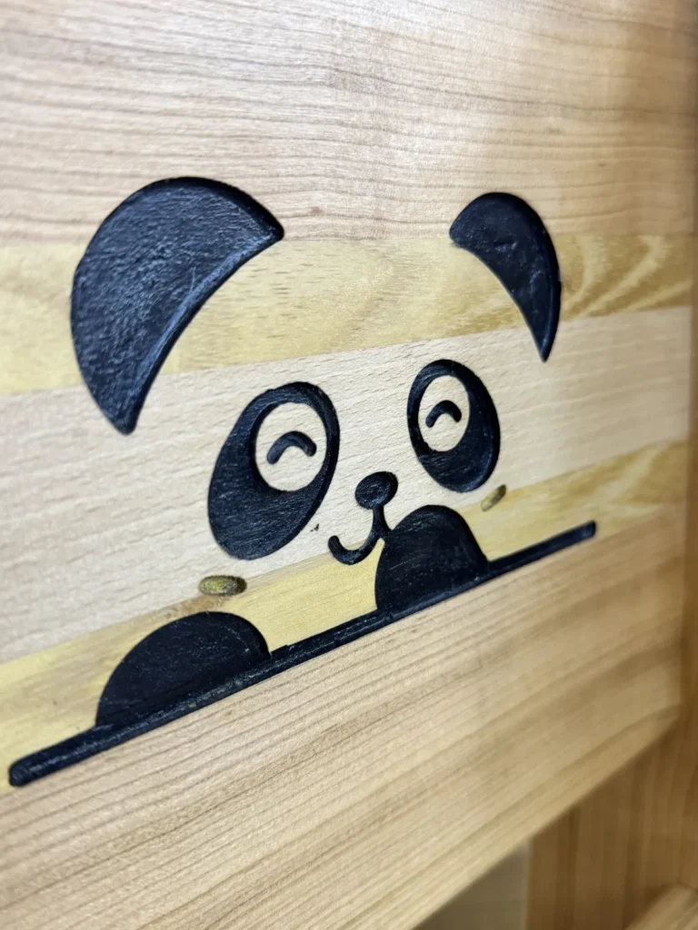 Sève et Copeaux - Banc pour enfant "Tendresse" - pièce unique n°1