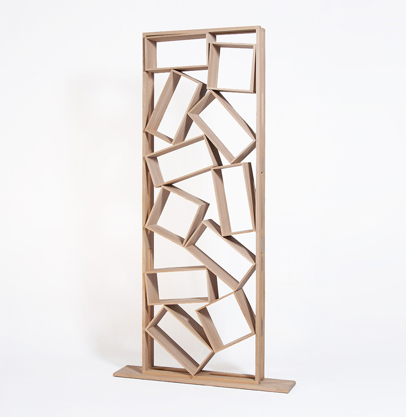 bibliotheque bric a brac meuble en bois made in france originale Drugeot.com - Bibliothèque BRIC À BRAC