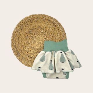 Bloomer avec Jupette Évolutif pour Bébé – Erika par la marque Les Mômes des Dômes Les Mômes des Dômes - Bloomer avec Jupette Évolutif pour Bébé – Erika