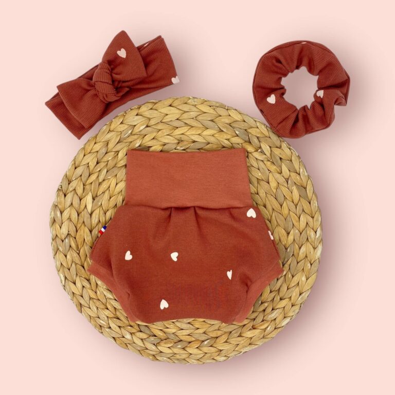 les Mômes des Dômes - Bloomer évolutif Amore – 3 - 18 mois / Bloomer + bandeau