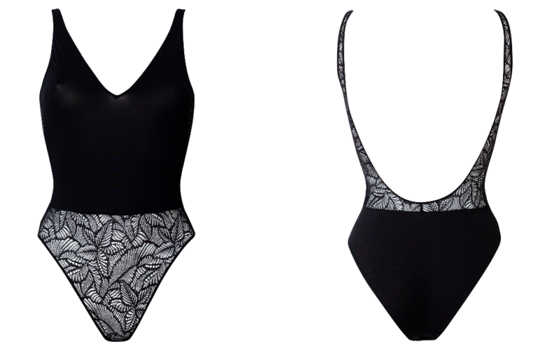 BOTT Lingerie - Body La First - Noir Shadow – XL