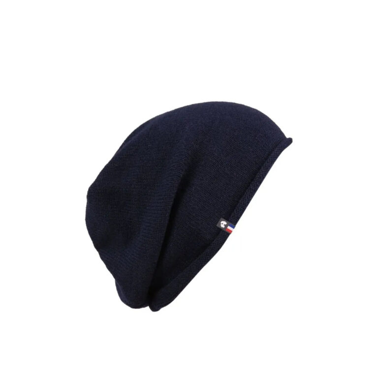 PALÂBA - Pack cachemire et laine homme : bonnet et écharpe – Marine Léman