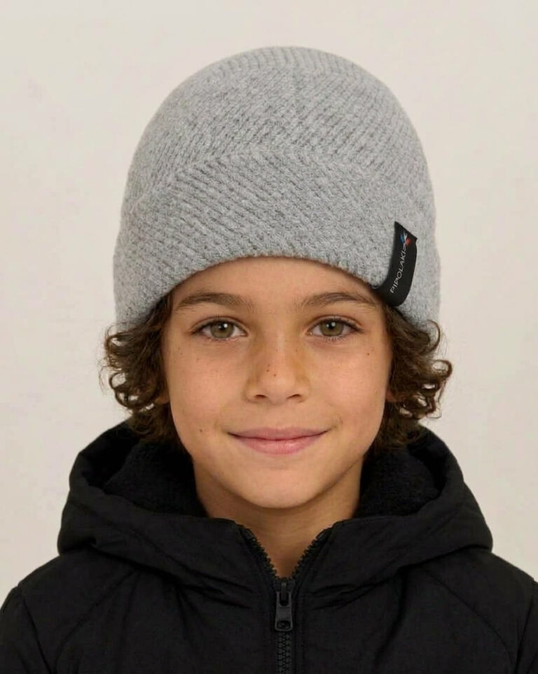 PIPOLAKI - Bonnet Edino – Gris clair