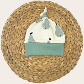 Bonnet évolutif avec noeud Erika par la marque Les Mômes des Dômes Les Mômes des Dômes - Bonnet évolutif avec noeud Erika