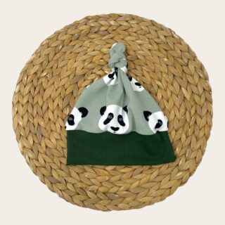 Bonnet évolutif avec noeud Björn par la marque Les Mômes des Dômes Les Mômes des Dômes - Bonnet évolutif avec noeud Björn