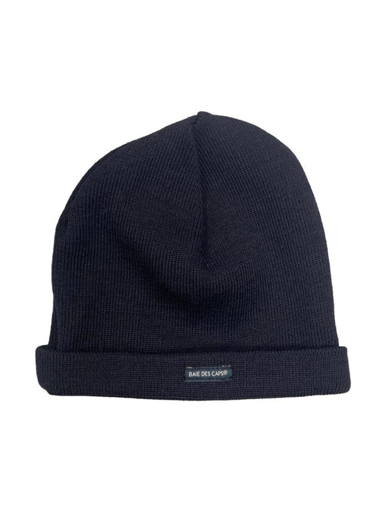 bonnet marin adulte laine melangee bleu marine 362354 Baie des Caps - Bonnet Marin Adulte en Pure Laine – Kaki