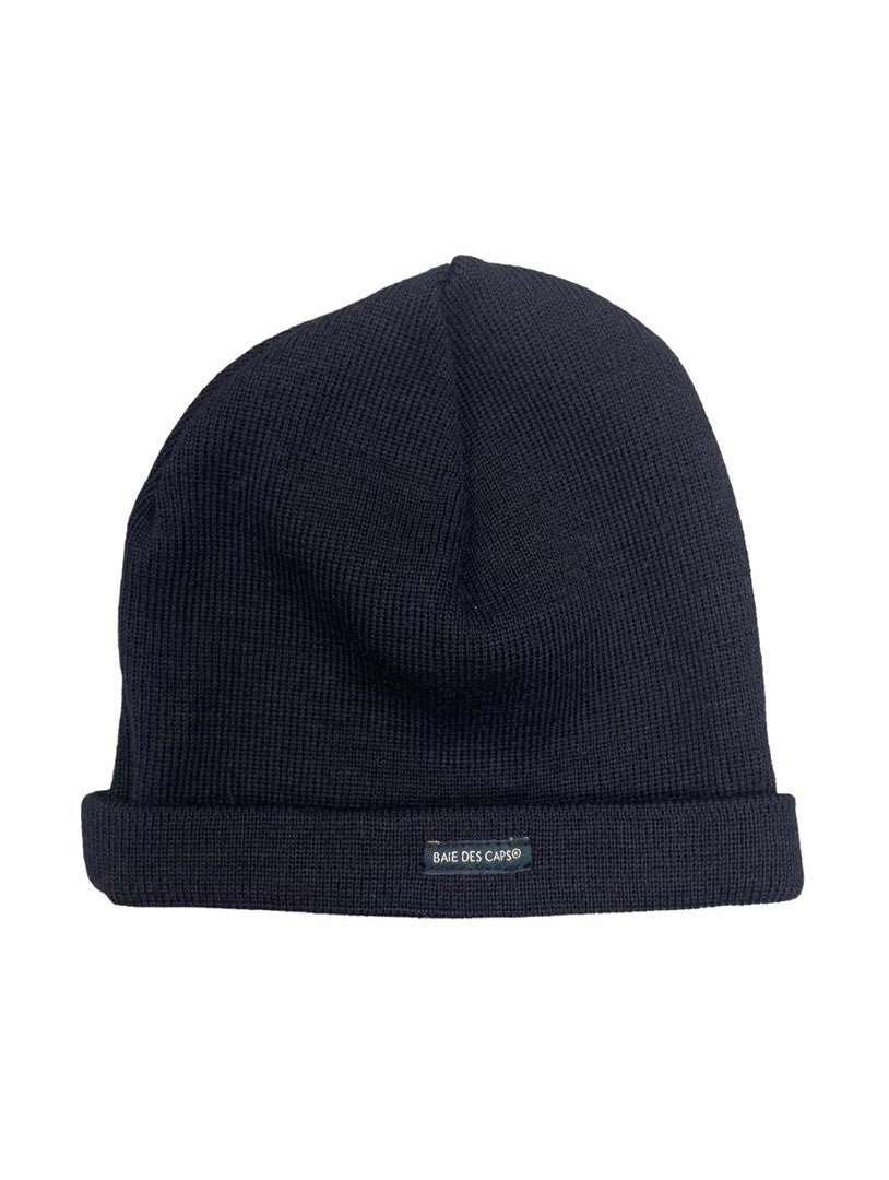 bonnet marin adulte laine melangee bleu marine 362354 Baie des Caps - Bonnet Marin Adulte en Pure Laine – Kaki