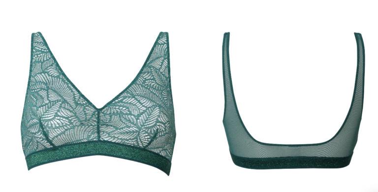 BOTT Lingerie - Brassière La Teuf - Vert Midnight – XL